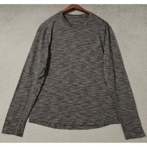 Lululemon Metal Vent Tech Shirt Size Small Gray Stretch Performance Long Sleeve